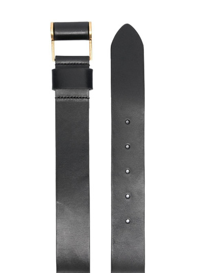 SAINT LAURENT Corset leather belt outlook