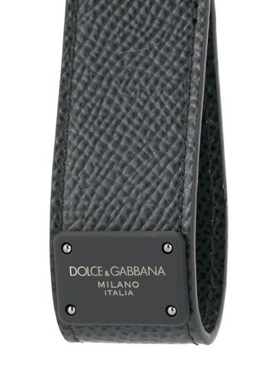 Dolce & Gabbana logo tag keyring outlook