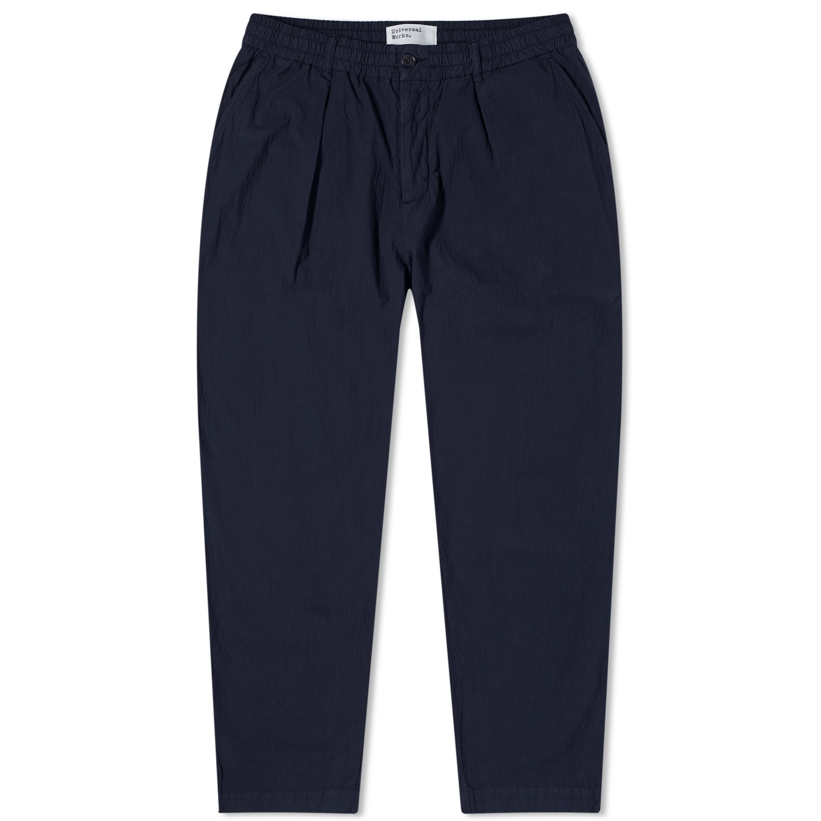 Universal Works Seersucker Pleated Pant - 1