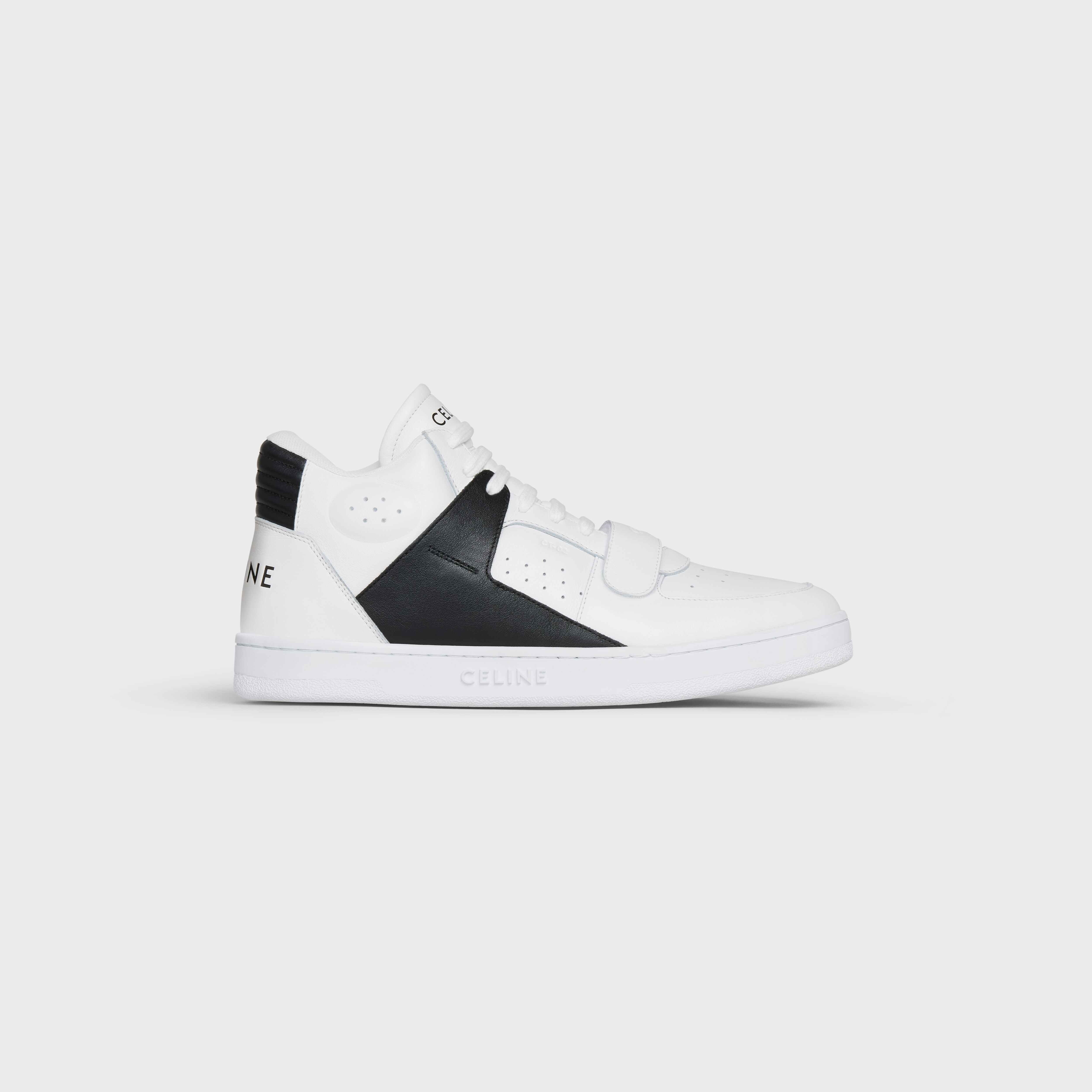 CT-02 CELINE TRAINER MID SNEAKER WITH SCRATCH in CALFSKIN - 1