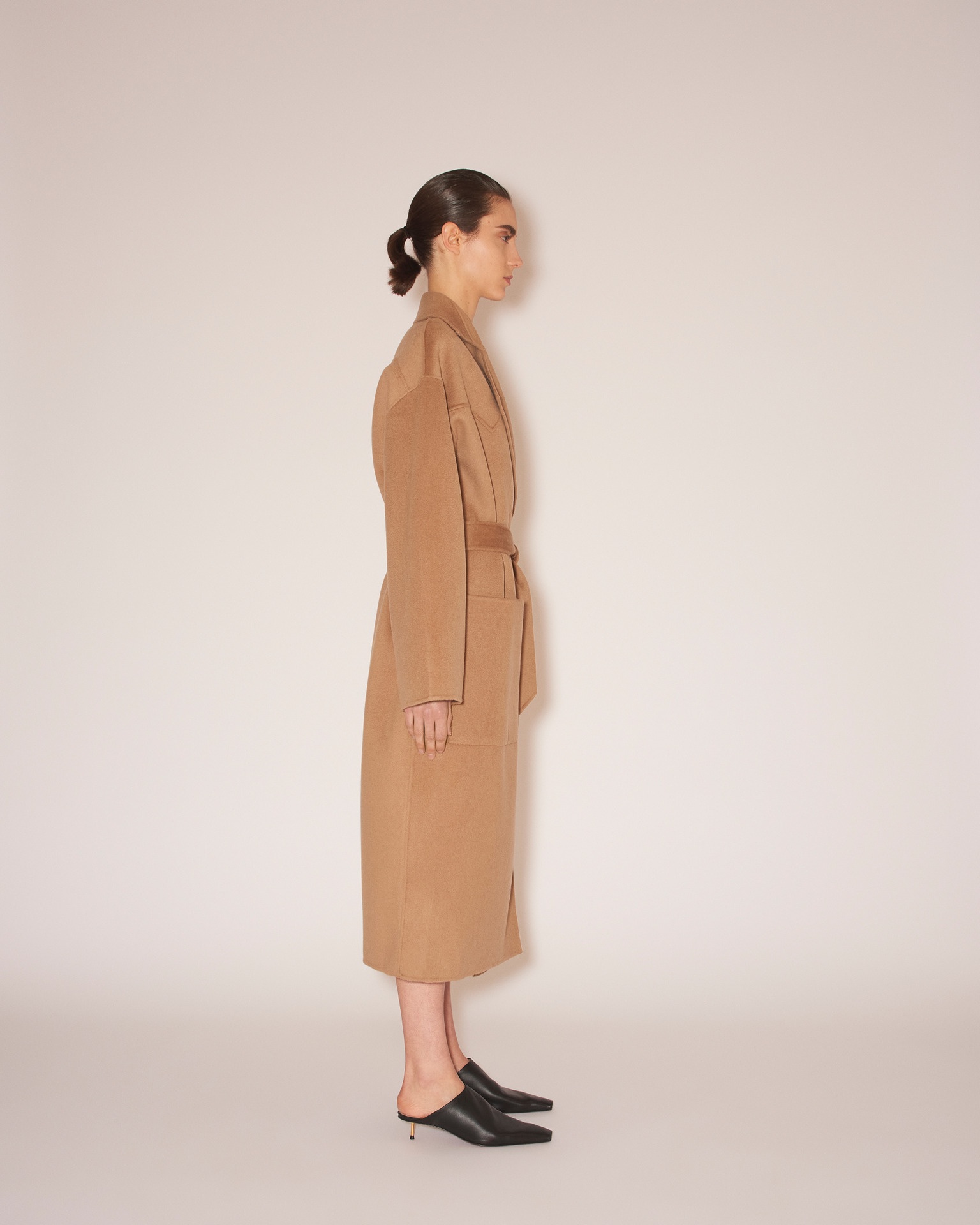 ALAMO - Robe coat - Camel - 5