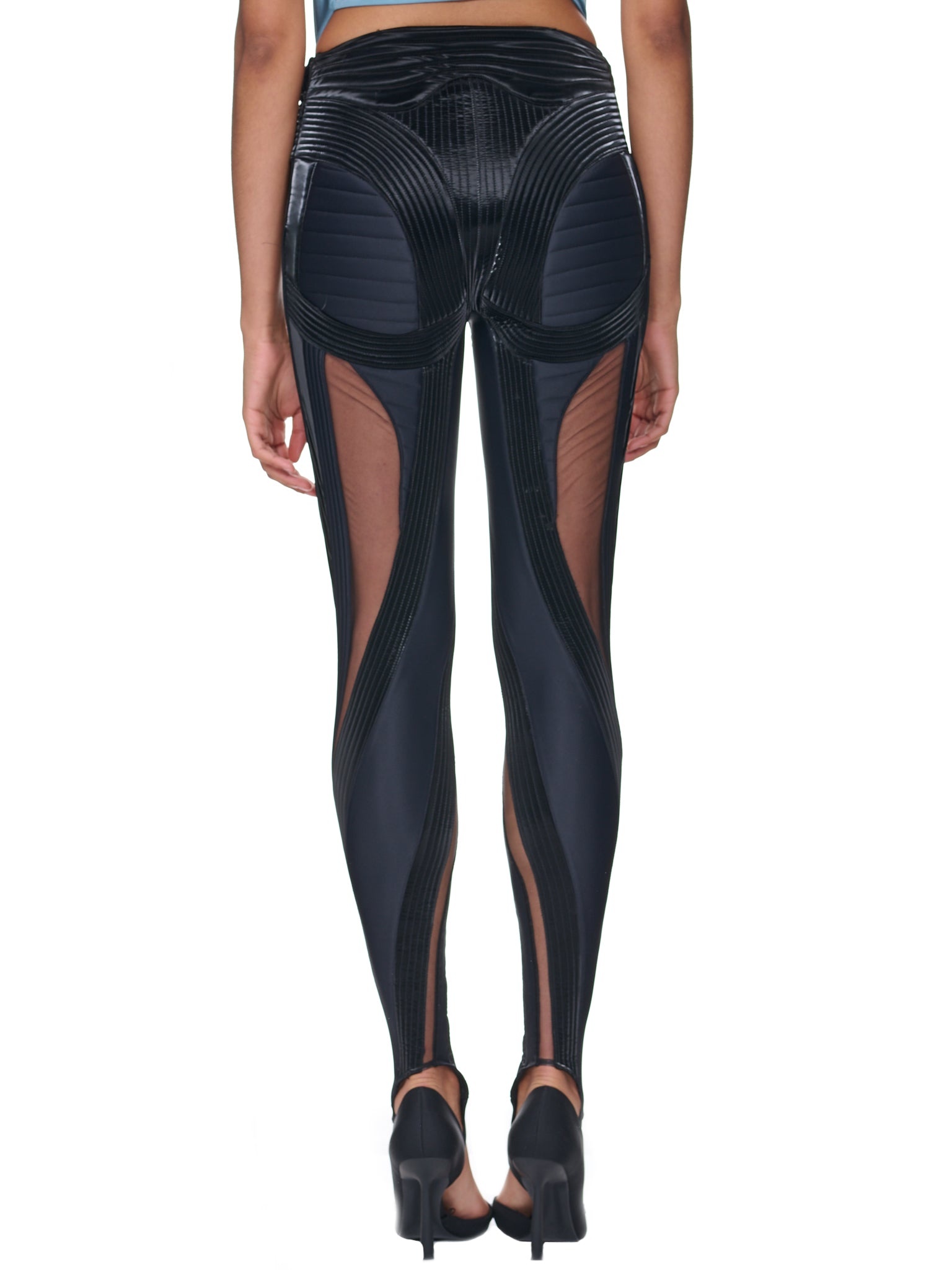 Quilted Illusion Leggings - 3