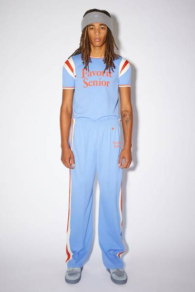 Acne Studios Jersey trousers - Cornflower blue outlook