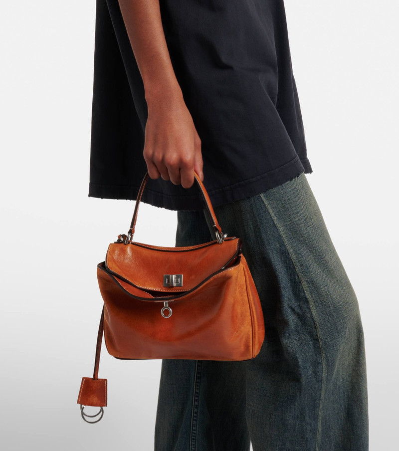 Rodeo Mini leather tote bag 7