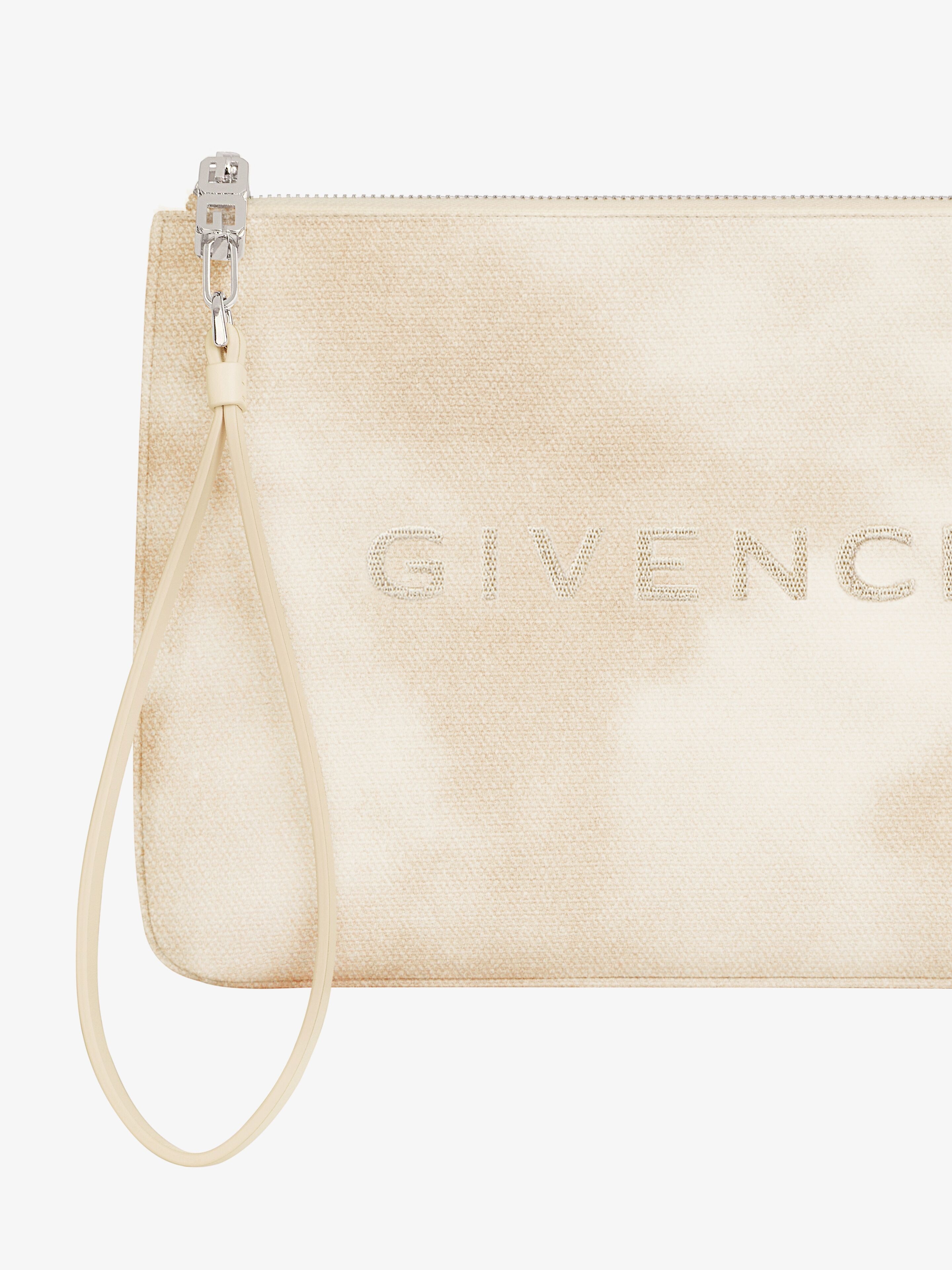 GIVENCHY TRAVEL POUCH IN TIE AND DYE CANVAS - 3