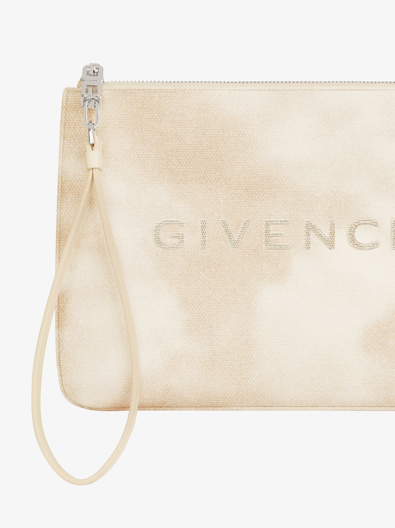 GIVENCHY TRAVEL POUCH IN TIE AND DYE CANVAS 3