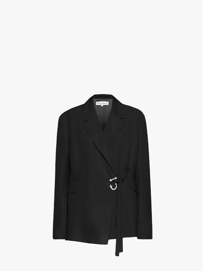 TAILORED WRAP BLAZER 1