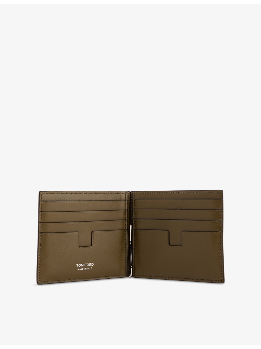 Money Clip Leather Wallet - 4