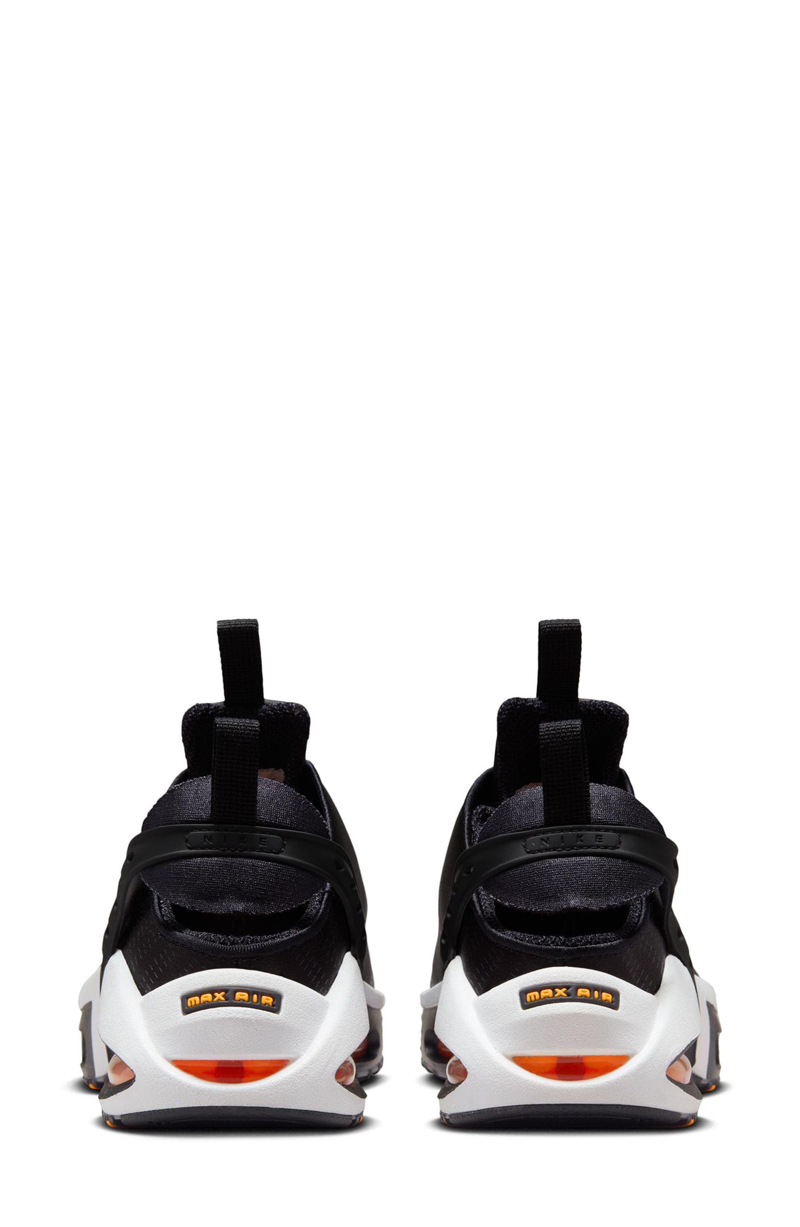 Nike Air Max Craze Sneaker in Black/Bright Citrus/White at Nordstrom - 5