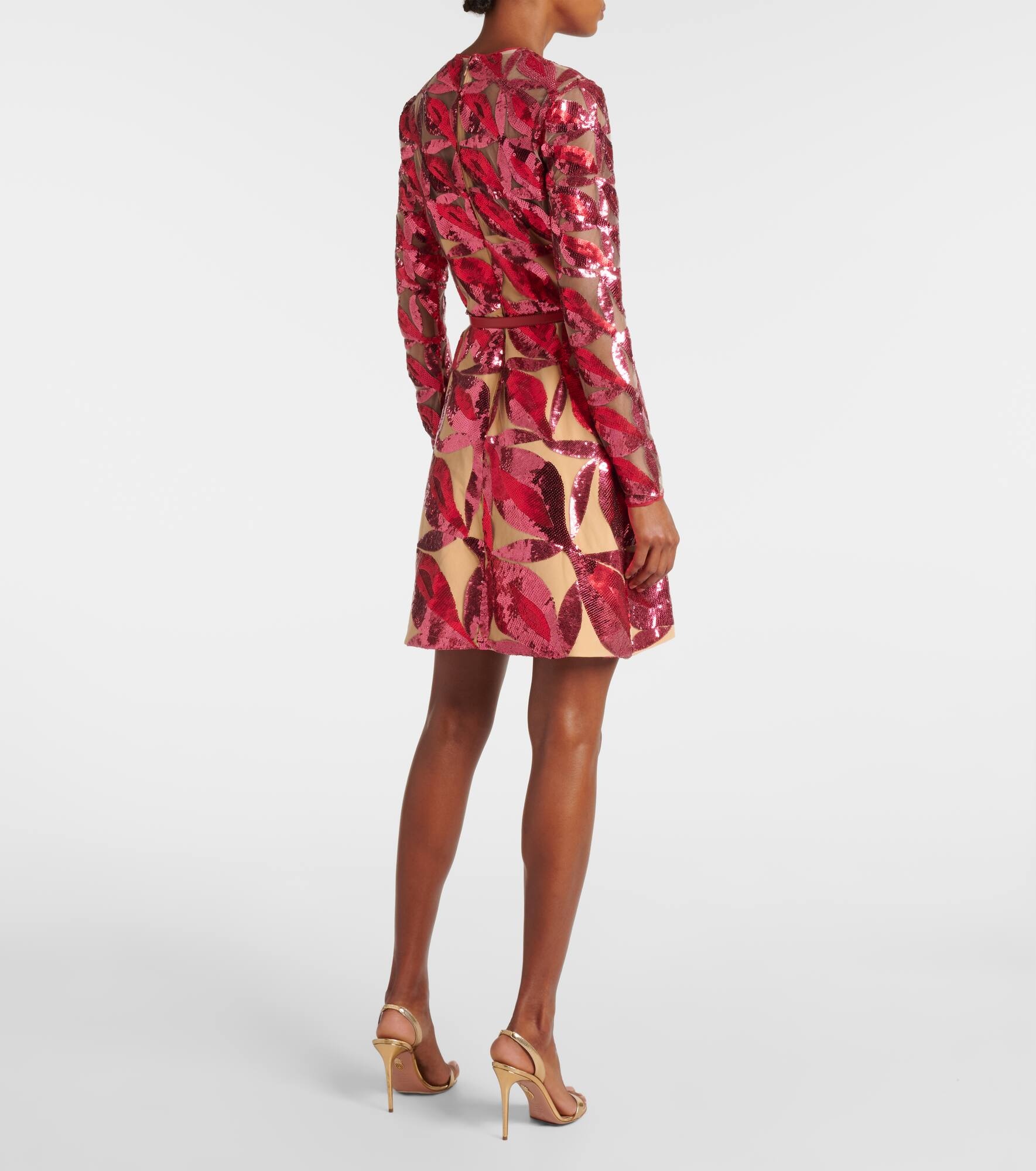Diana sequined tulle minidress - 3