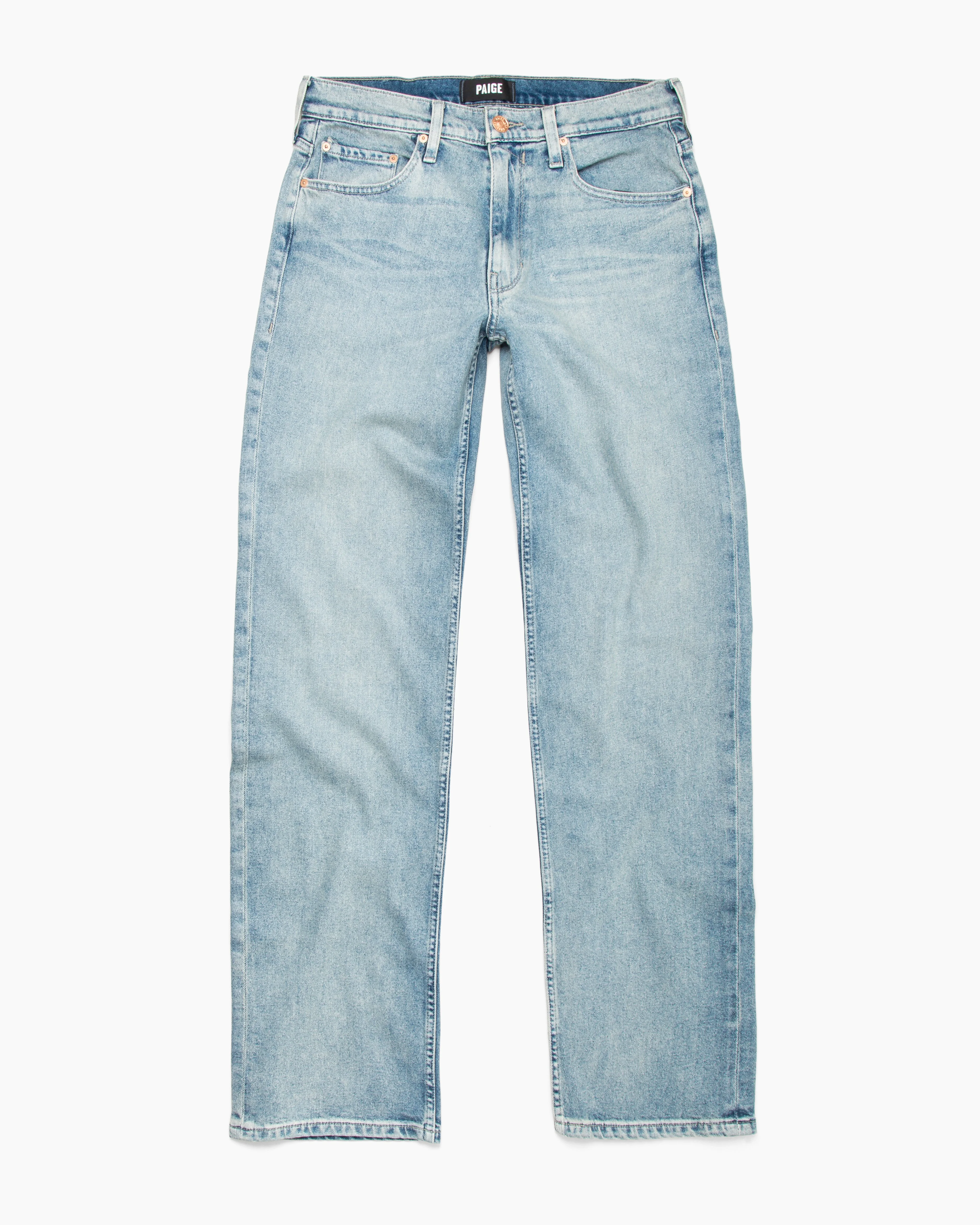 Paige Heritage Doheny Relaxed Straight Jean - 1