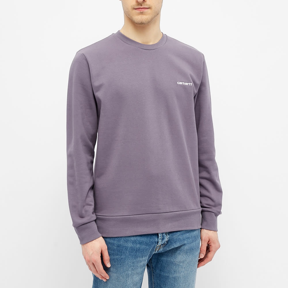 Carhartt WIP Script Embroidered Sweat - 4