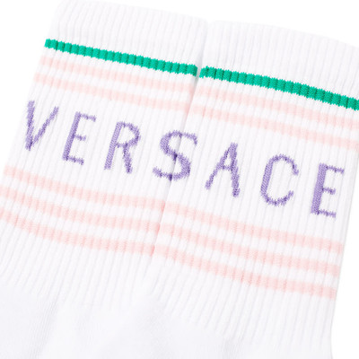 VERSACE Versace Logo Sport Sock outlook