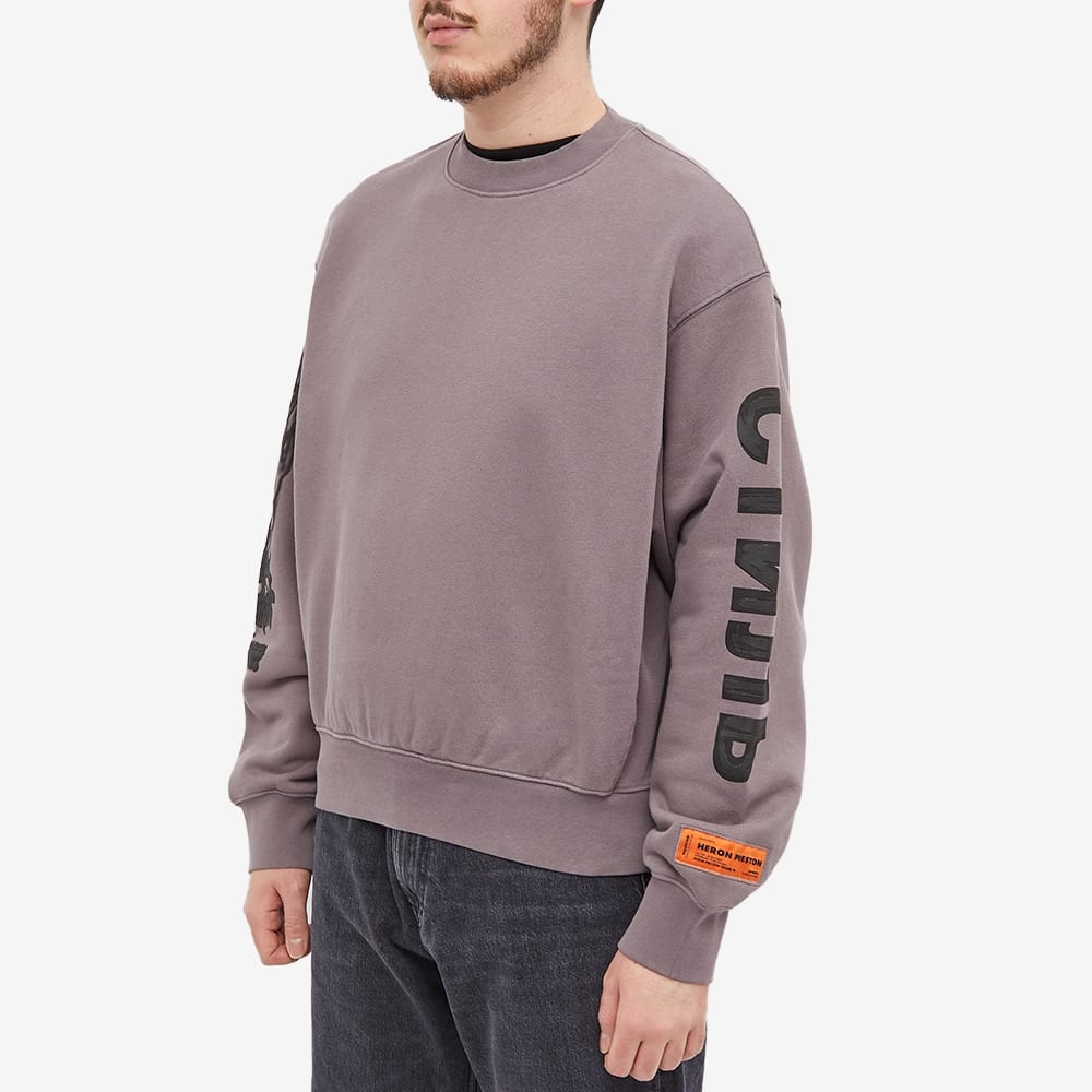 Heron Preston Flaming Skull Crew Sweat - 2