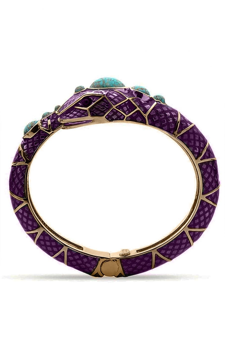 Serpente Bangle Bracelet - Purple - 1