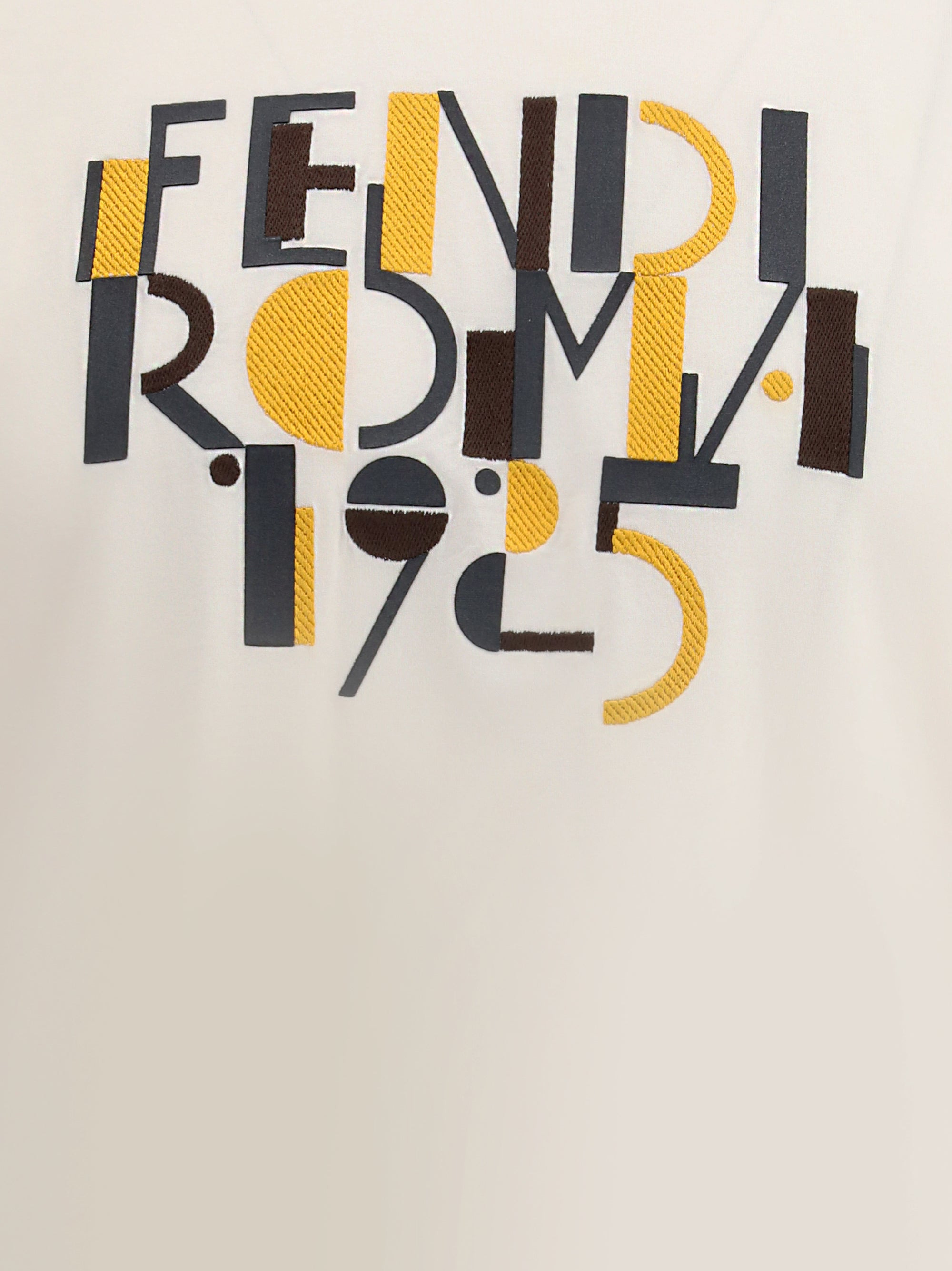 Fendi Men Logo T-Shirt - 3