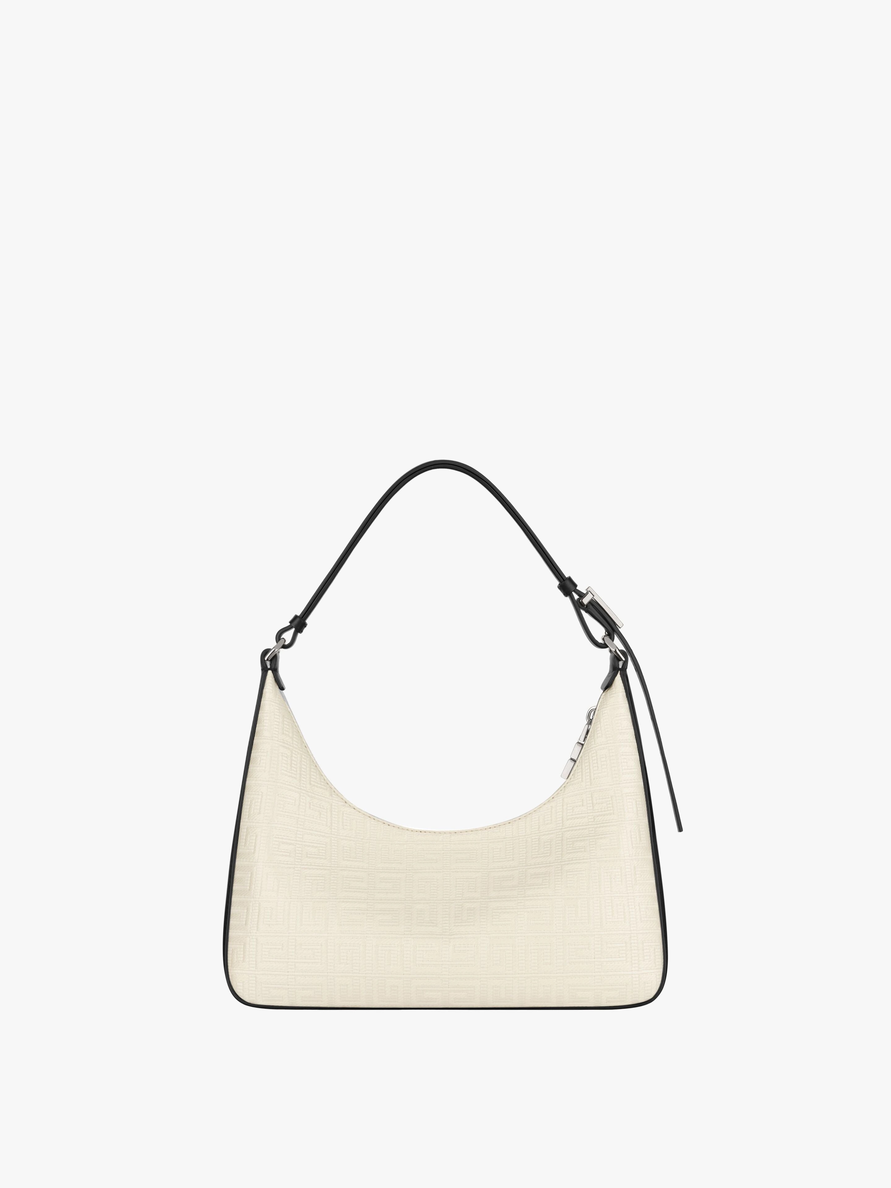 SMALL MOON CUT OUT BAG IN 4G COATED CANVAS - 4