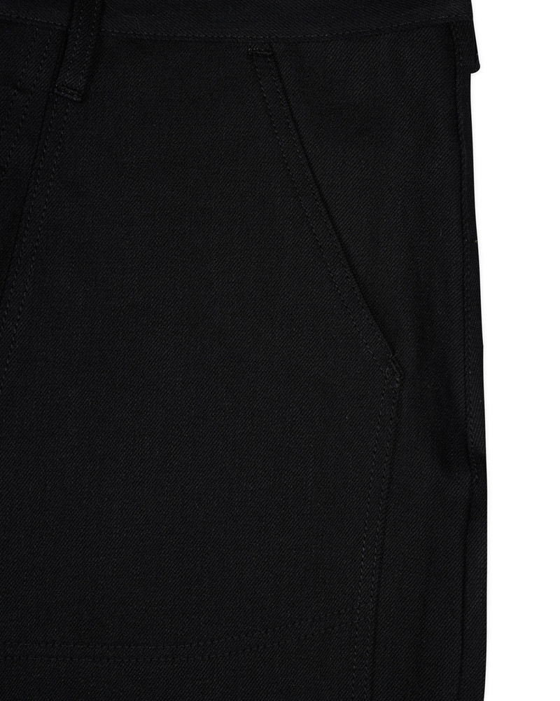Type 02 13.2oz Selvedge Denim - Solid Black 6