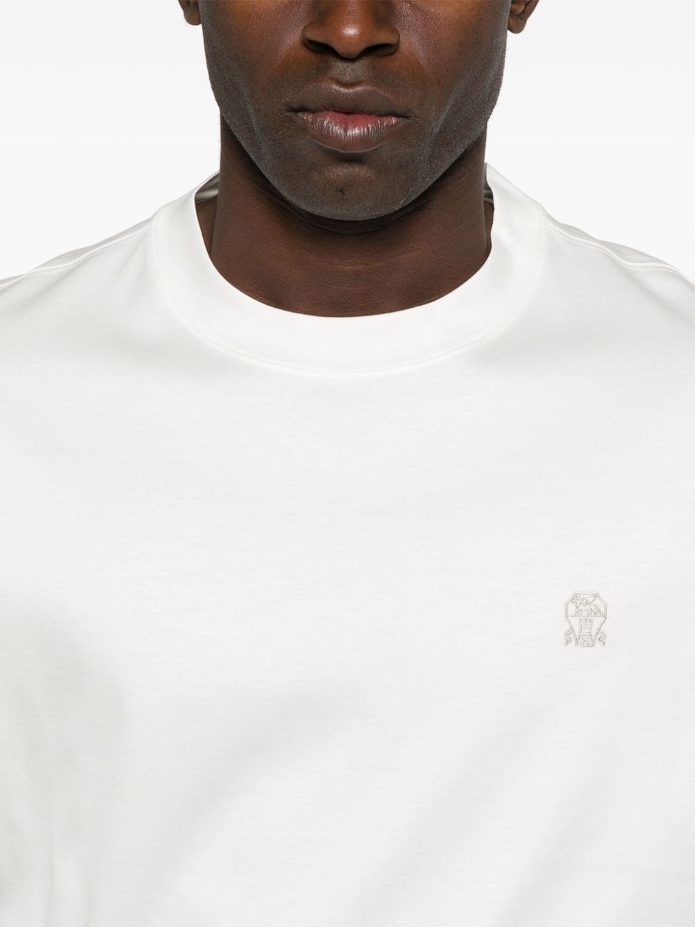 Brunello Cucinelli Short Sleeve Crew-Neck T-Shirt