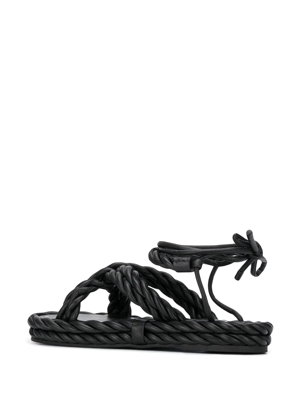 The Rope ankle-tie sandals - 3