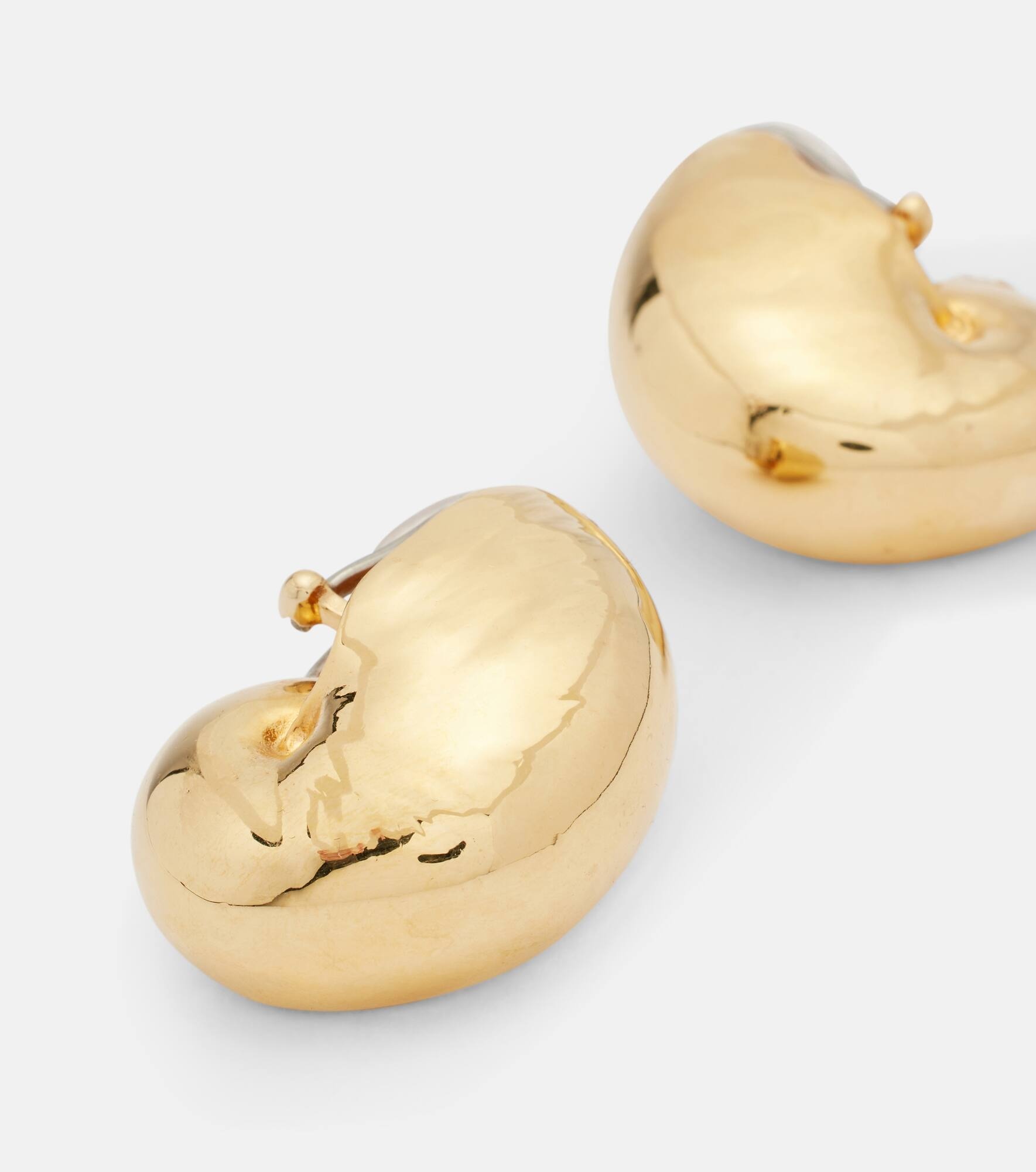 Shell Interlocking G earrings - 4