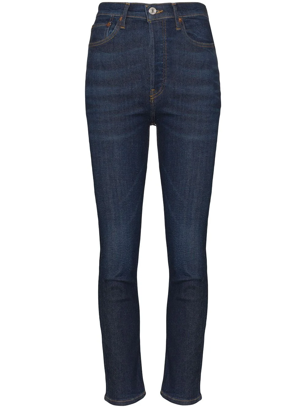 cropped high-rise skinny jeans - 1