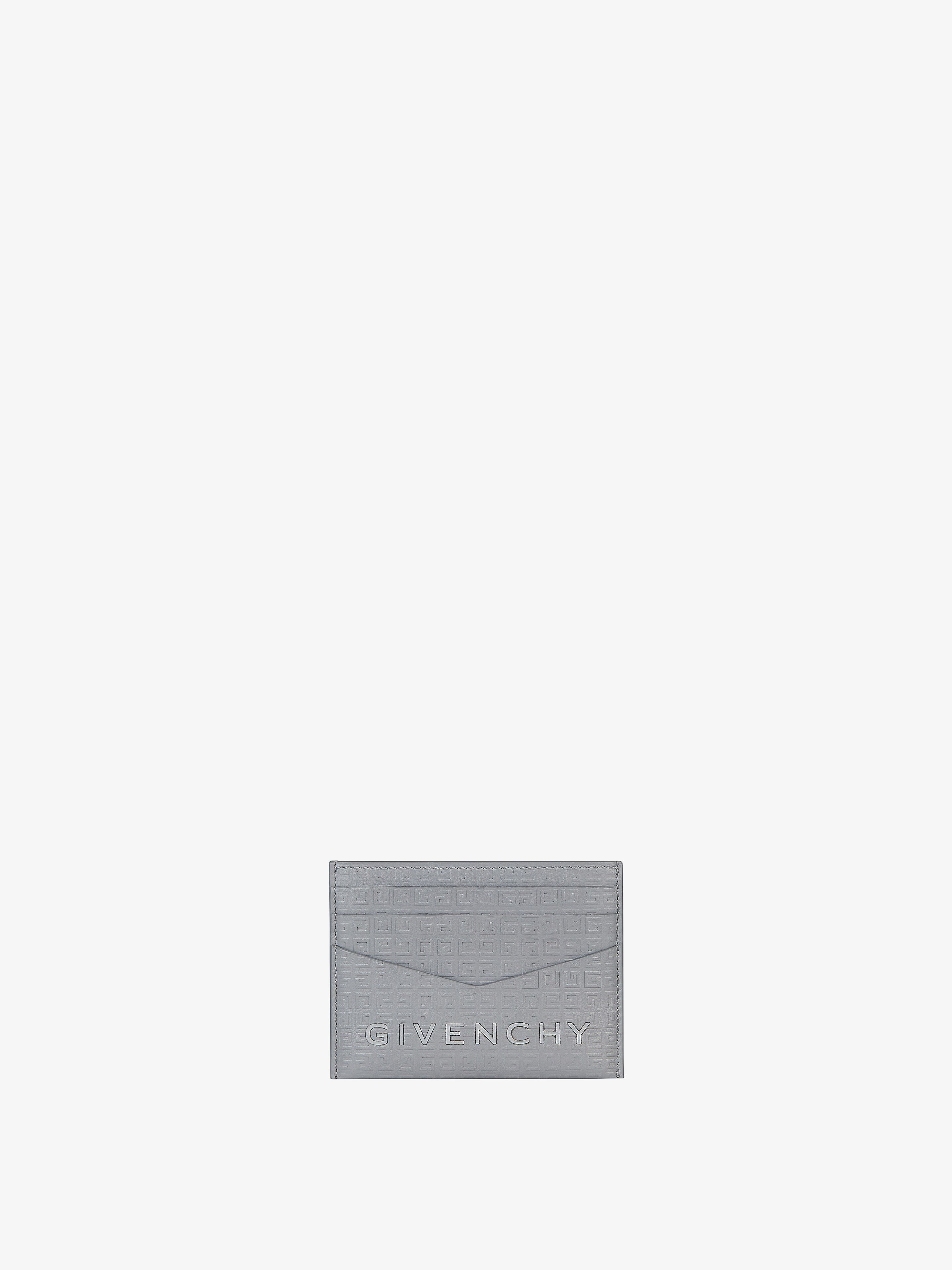 GIVENCHY CARD HOLDER IN 4G MICRO LEATHER - 1