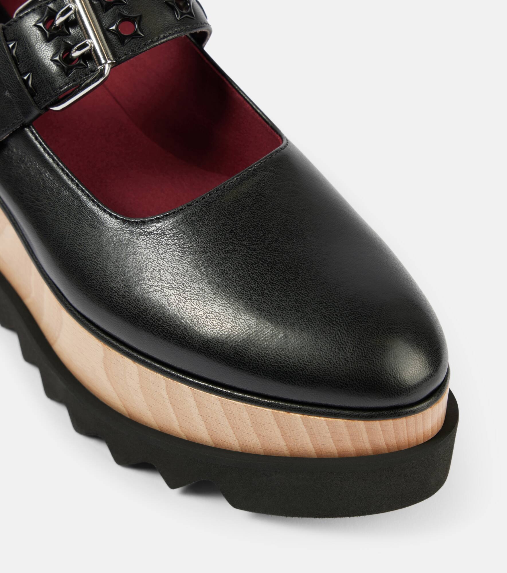 Elyse Eco Alter Mat leather platform sneakers - 6