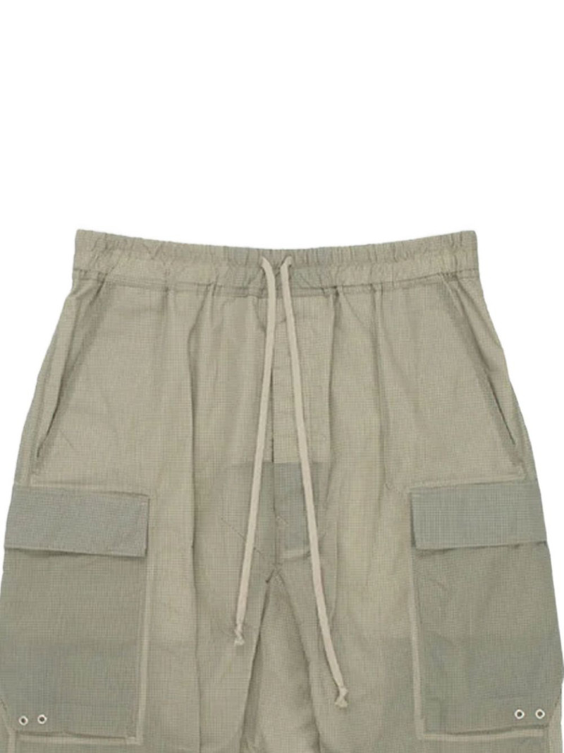 Rick Owens drawstring cargo trousers outlook