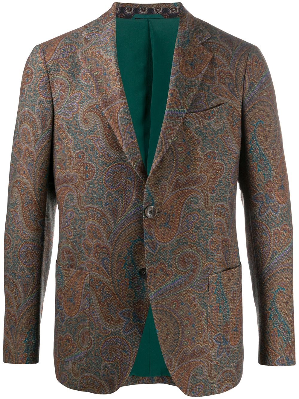 paisley blazer - 1