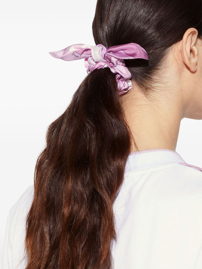 PUCCI Iride-print hair tie outlook