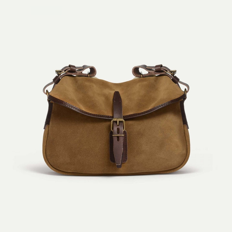 MUSETTE XS FISHERMAN'S BAG / SUEDE - HAZELNUT BROWN 1