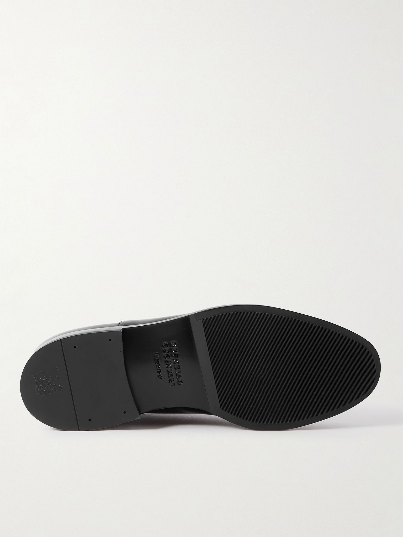 Patent-Leather Oxford Shoes Black - 3