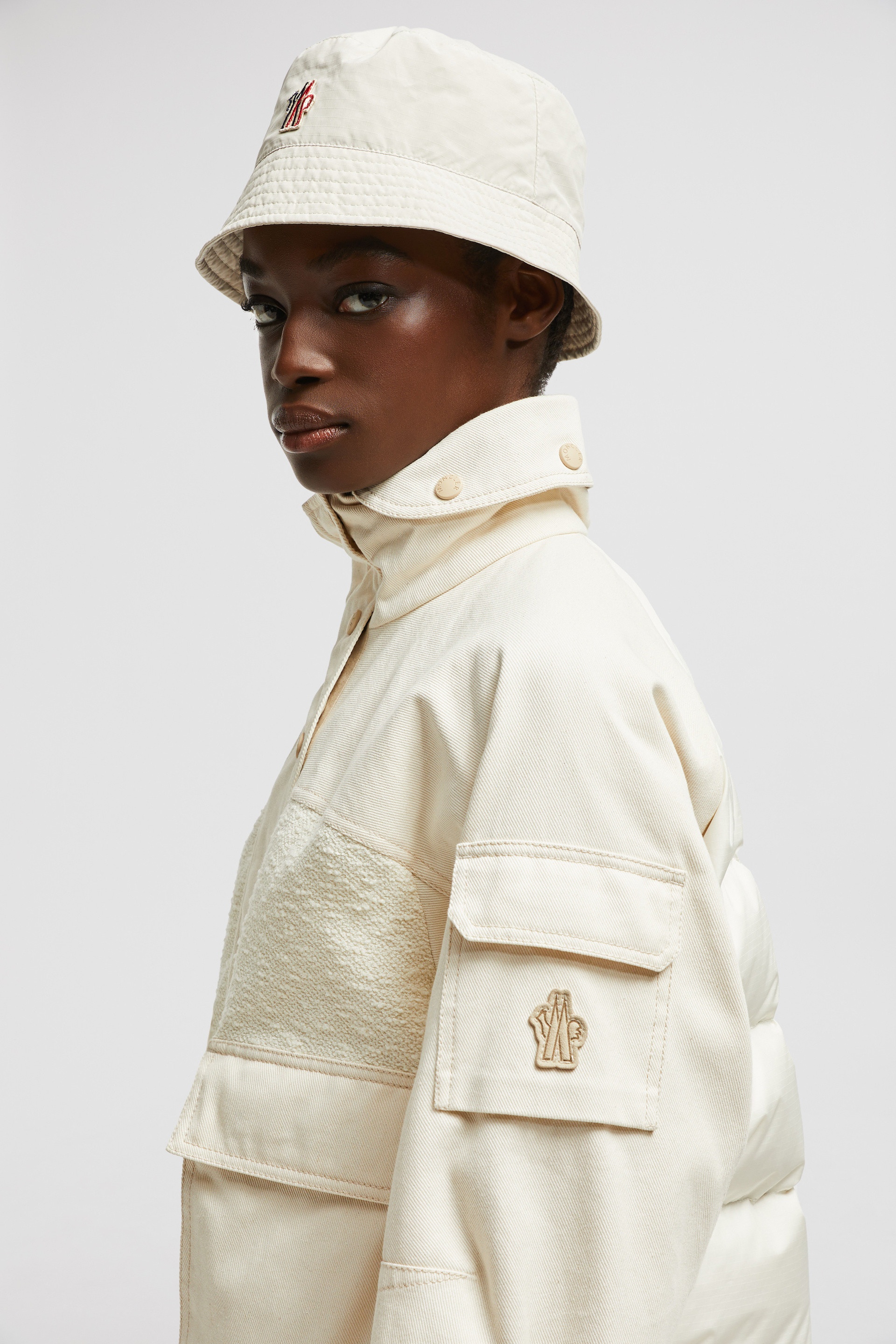 MONCLER Grenoble ポーレットコットン コーデュロイ ジャケット Rent Moncler grenoble Red Coat | By Rotation UK