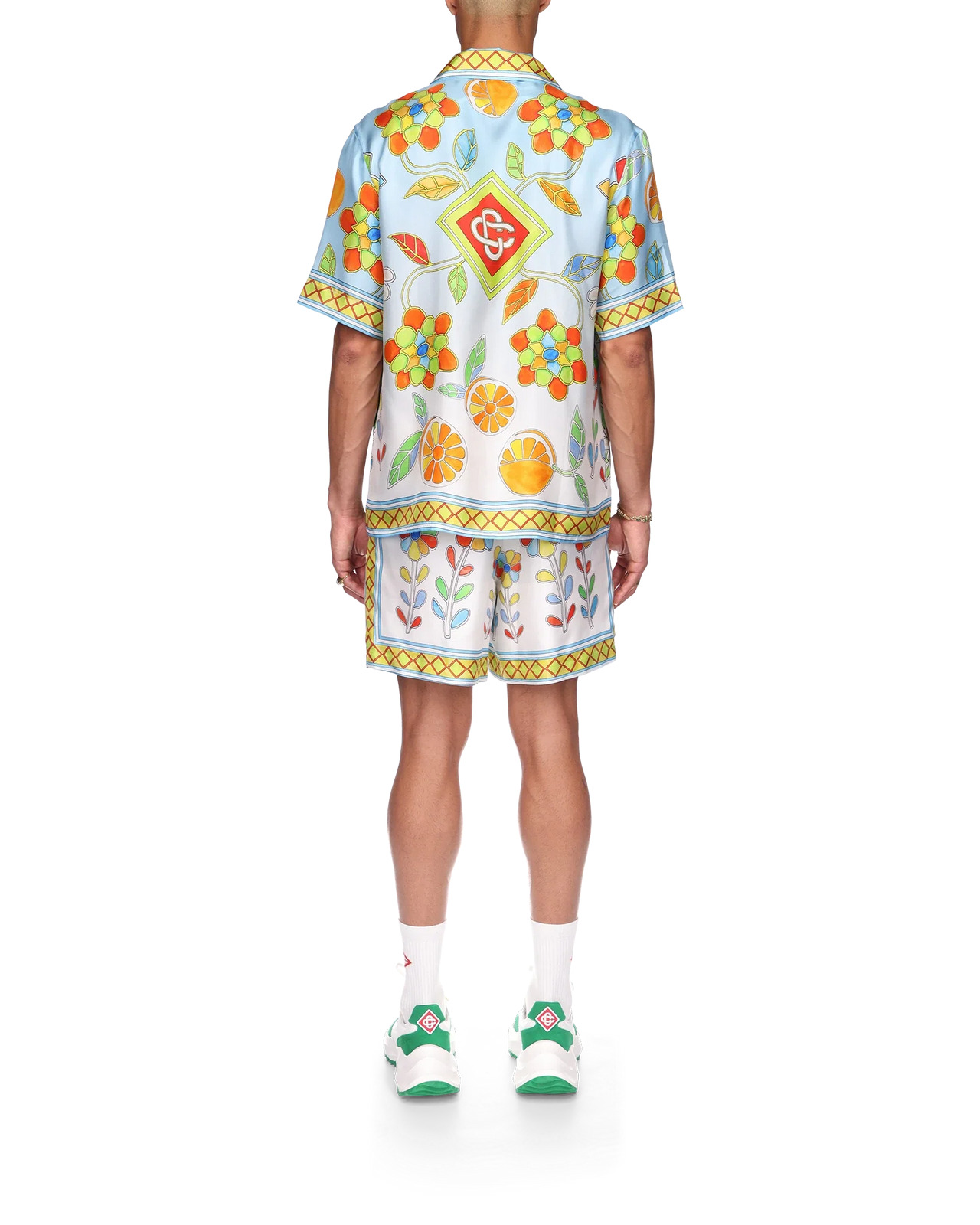 Yoruba Flowers Silk Shirt - 2