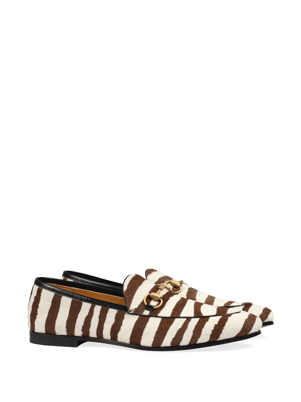 Jordaan zebra-effect loafers - 2