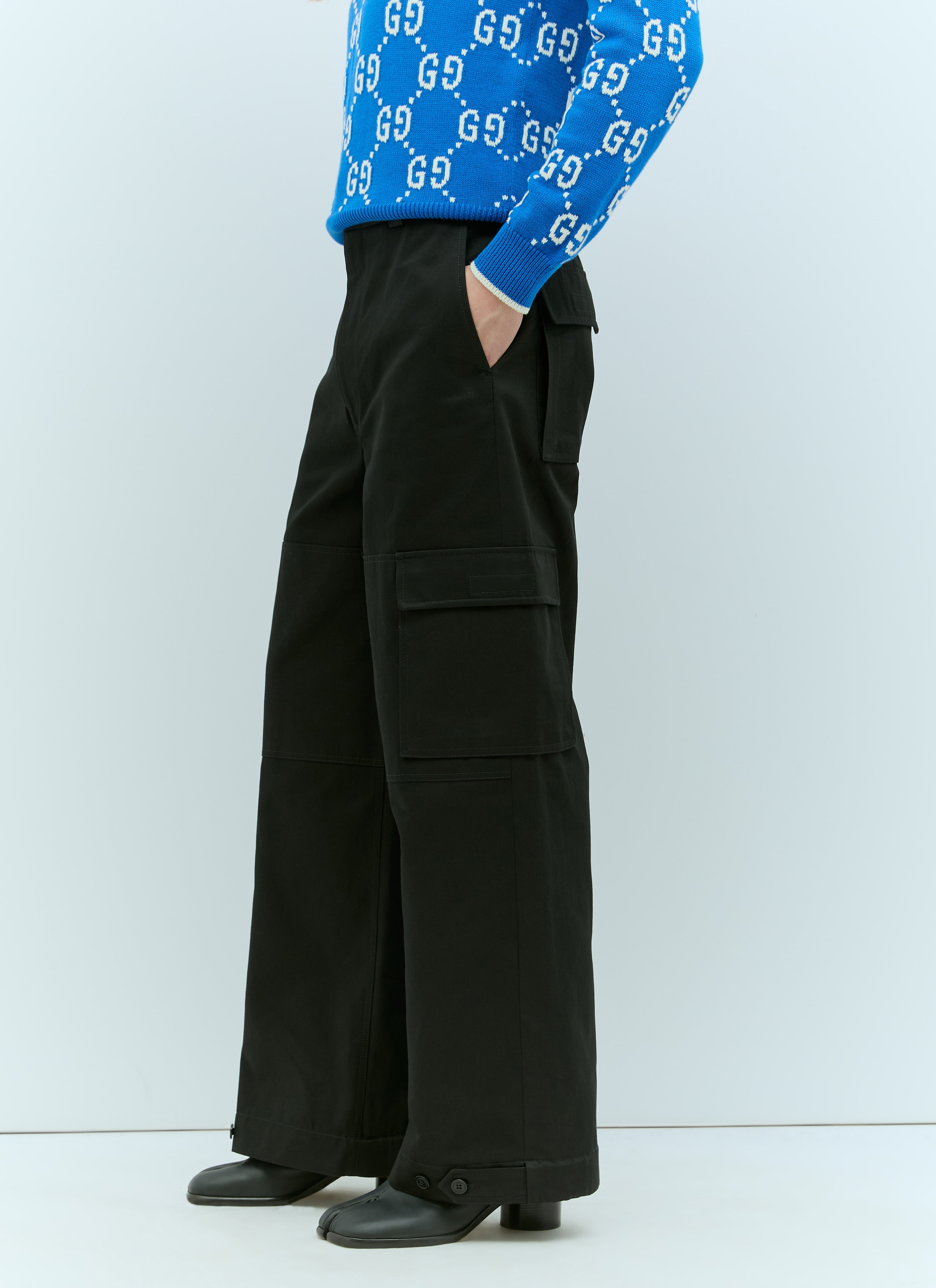 Gucci Men Drill Cargo Pants - 3