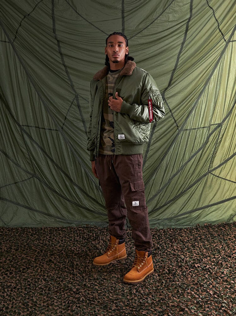 ALPHA INDUSTRIES B-15 MOD BOMBER JACKET outlook