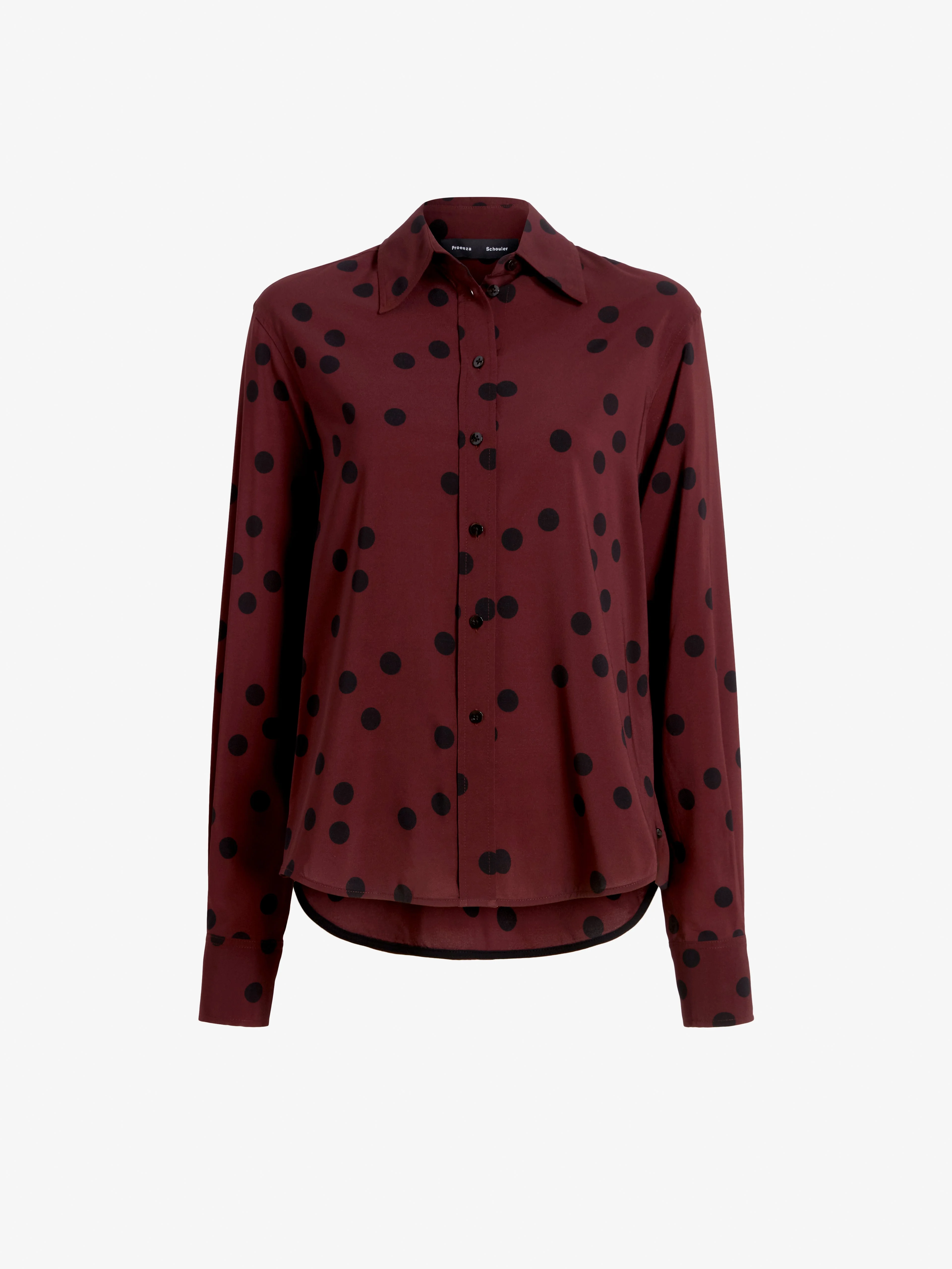 Paz Shirt in Printed Stretch Viscose - 1
