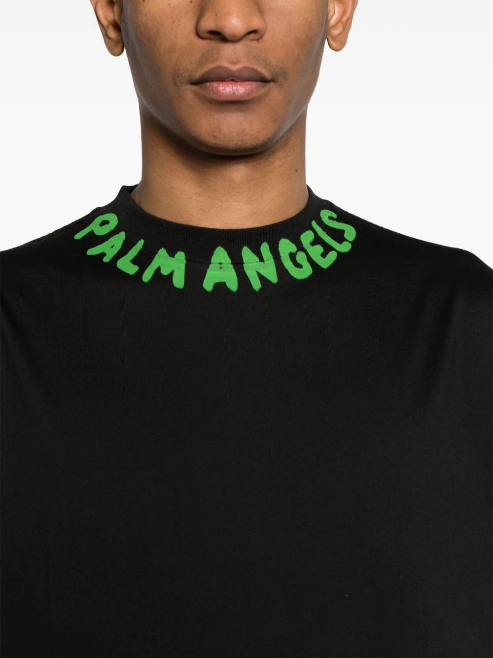 PALM ANGELS Men Seasonal Logo Tee - 4