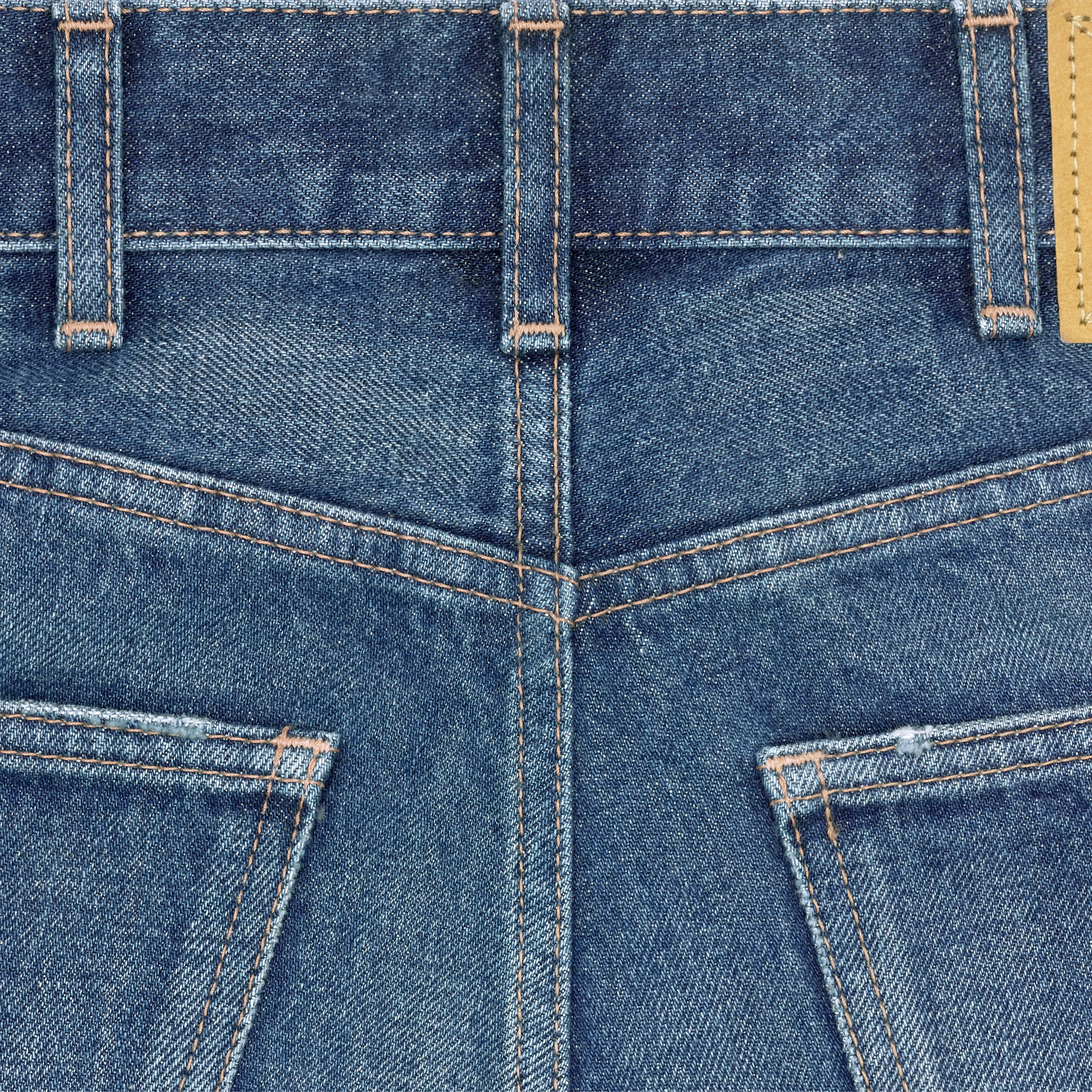 SLIM JEANS IN DARK UNION WASH DENIM - 3