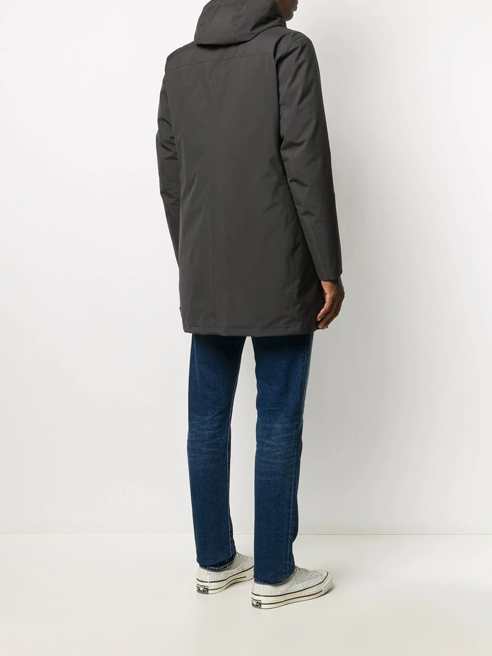 down hooded coat - 4