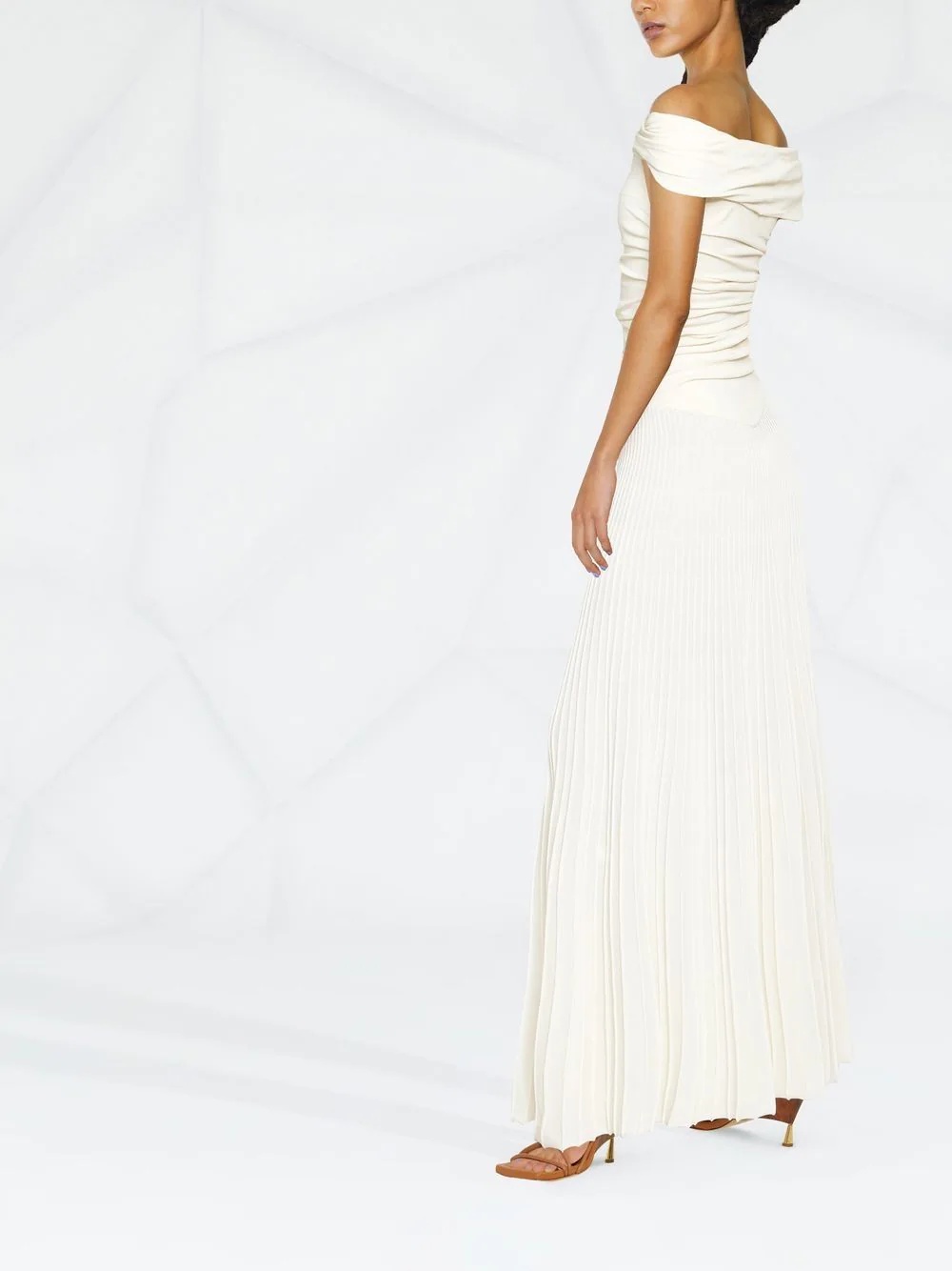 The Marca ruched-bodice dress - 3