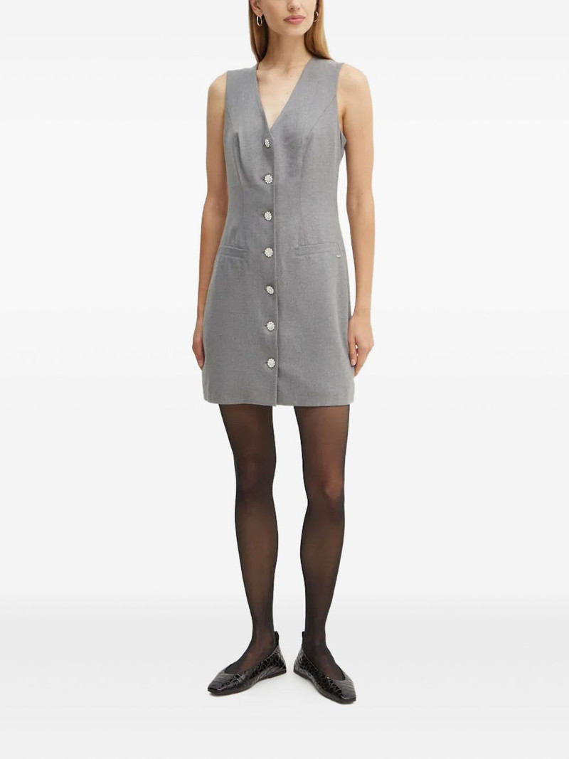 GUESS USA button sleeveless mini dress outlook