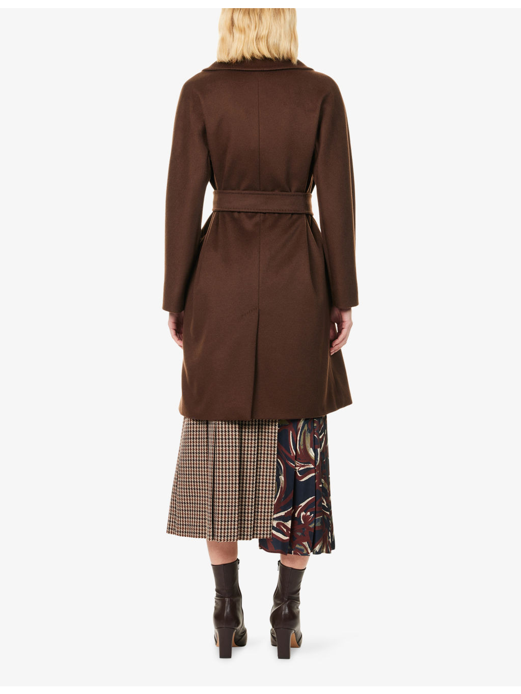 Corte Brushed Wool Coat - 4
