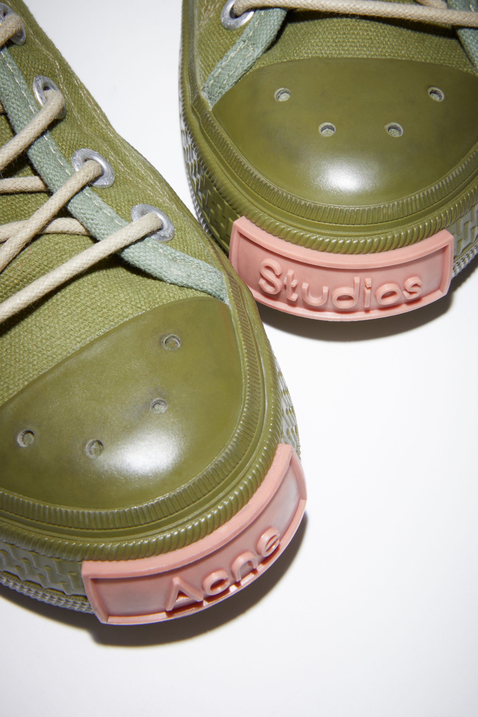 High top sneakers - Olive green - 6