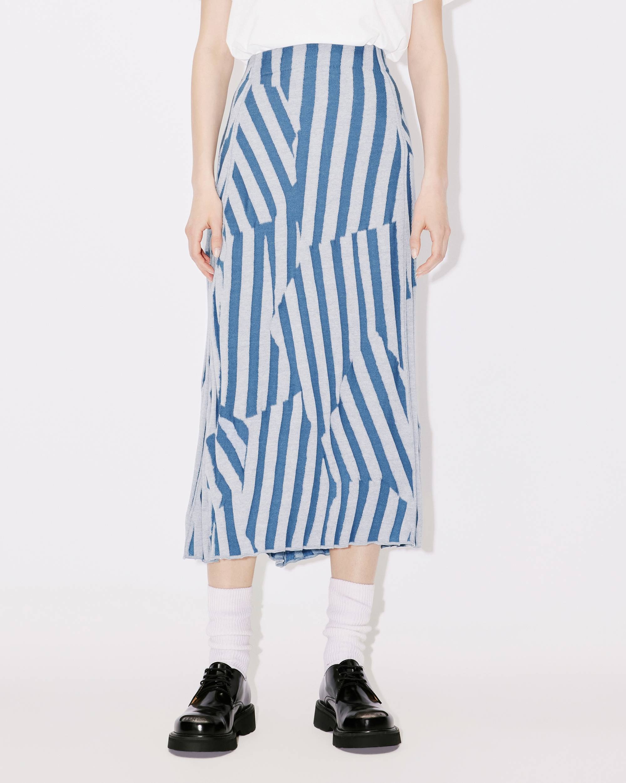 KENZO Dazzle Stripe midi skirt - 4