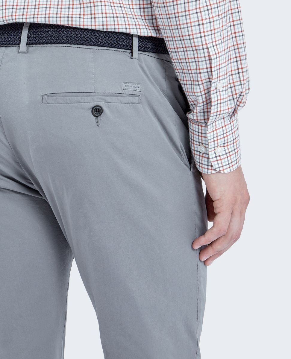 Stretch nylon and cotton Travel Trousers - 5