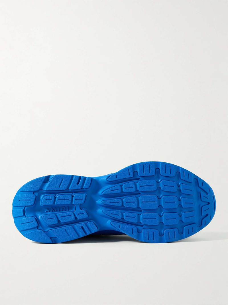 Bone Runner Leather and Suede-Trimmed Mesh Sneakers 7