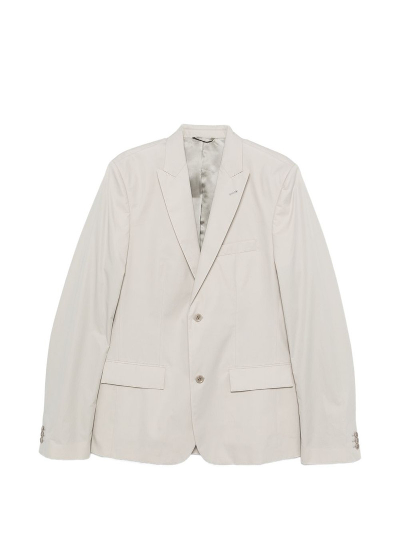 peak-lapel single-breasted jacket 1